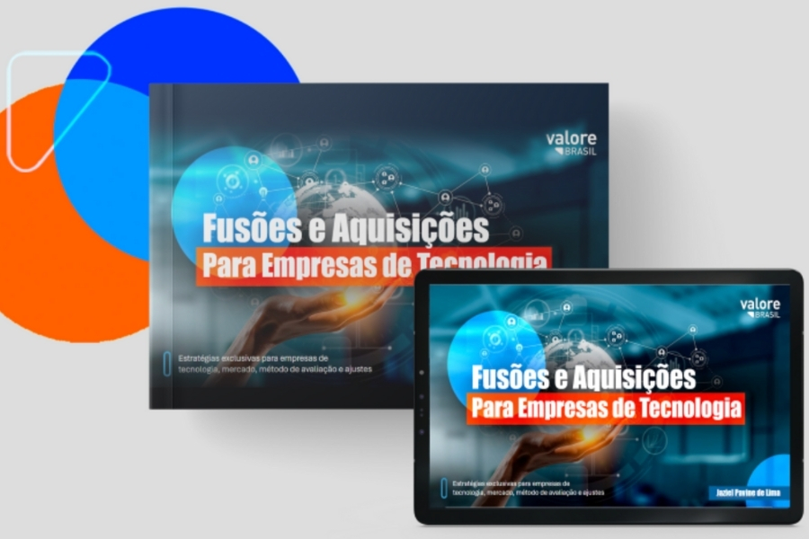 Capa do E-book M&A para Empresas de Tecnologia e Software