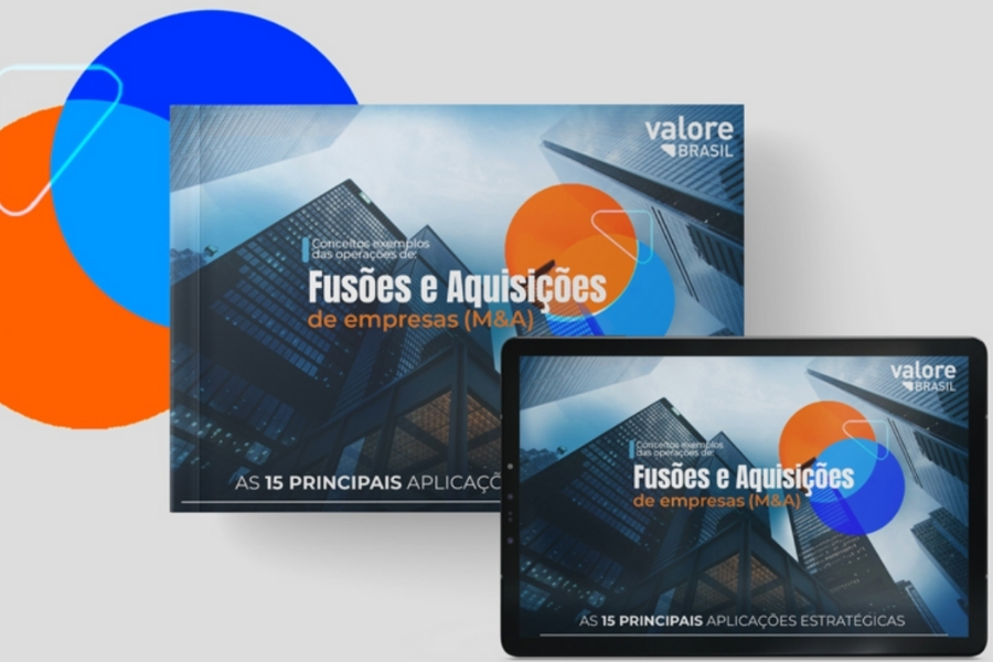 Capa do E-book Guia Completo de Fusões e Aquisições (M&A) da Valore Brasil